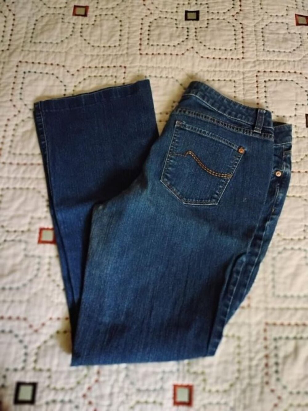 Apt 9 boot cut denim jeans - size 12